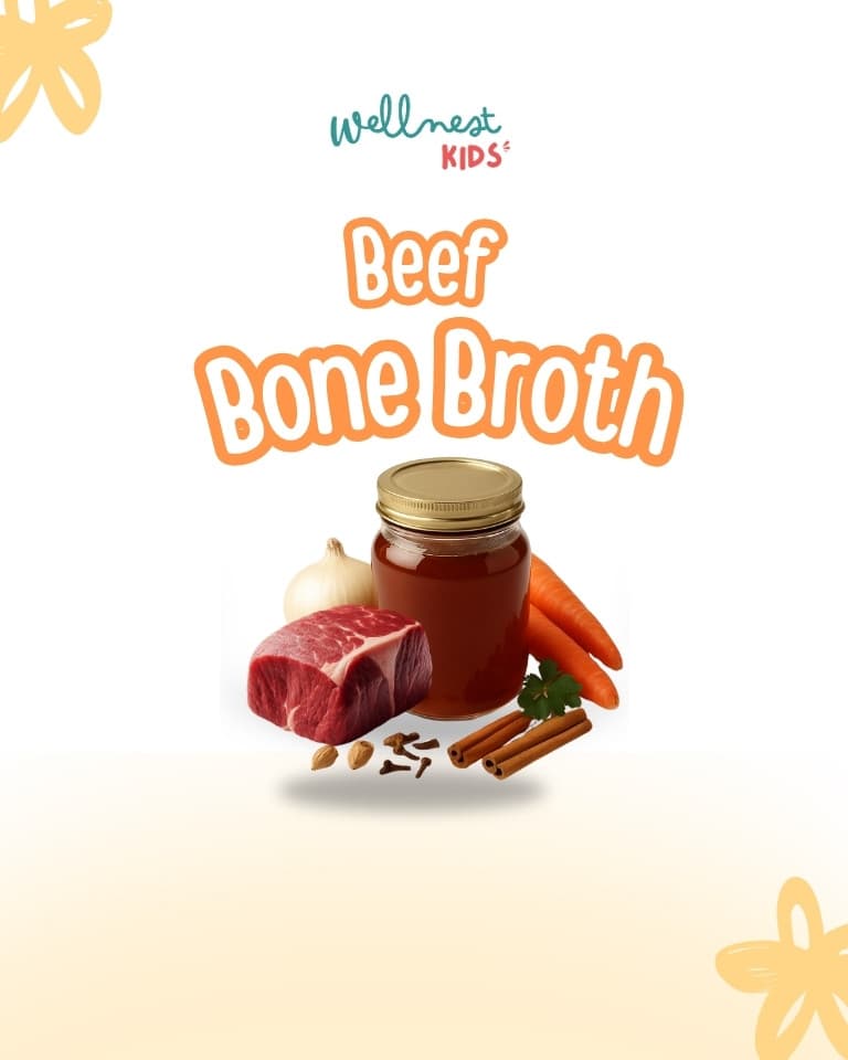 Beef Bone Broth homemade WellnestKids