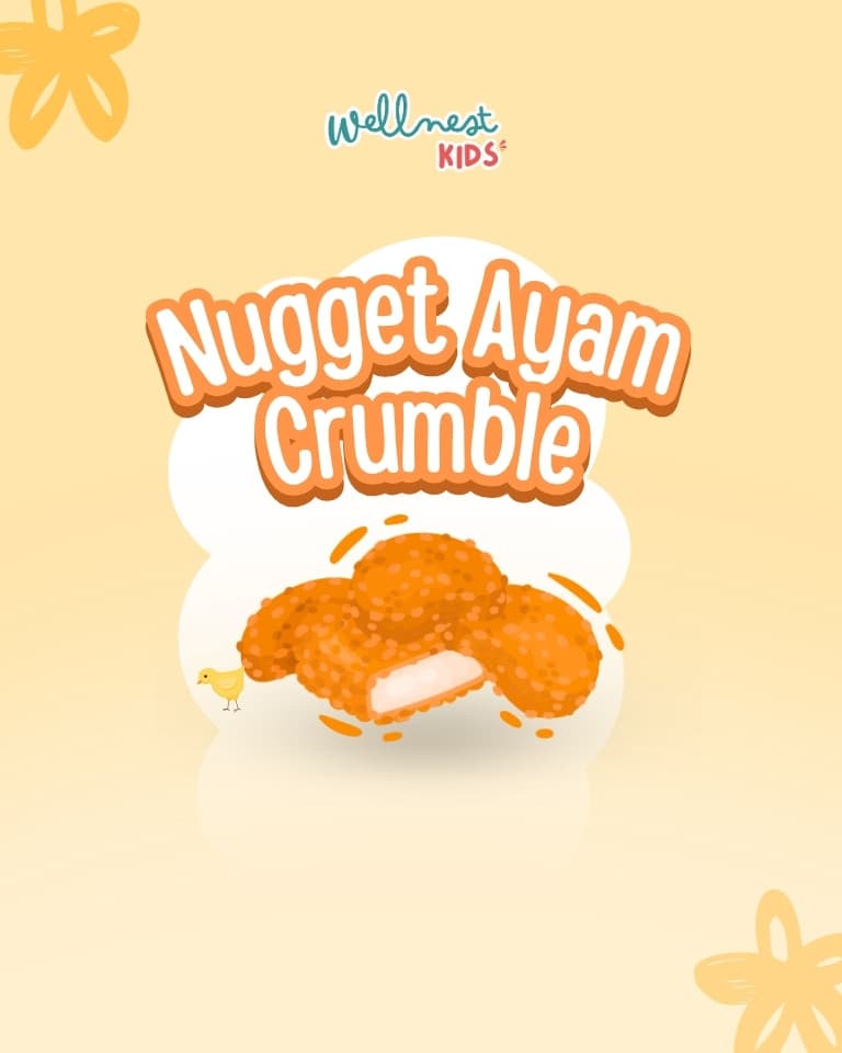 Nugget Ayam Crumble homemade WellnestKids