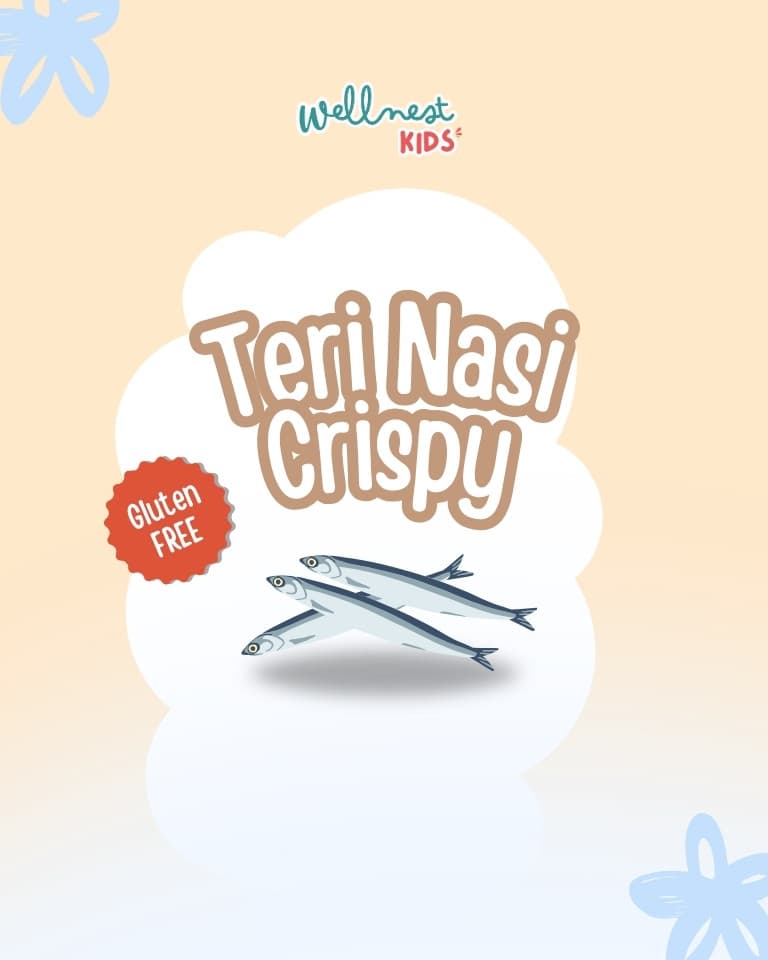 Teri Nasi Crispy homemade WellnestKids